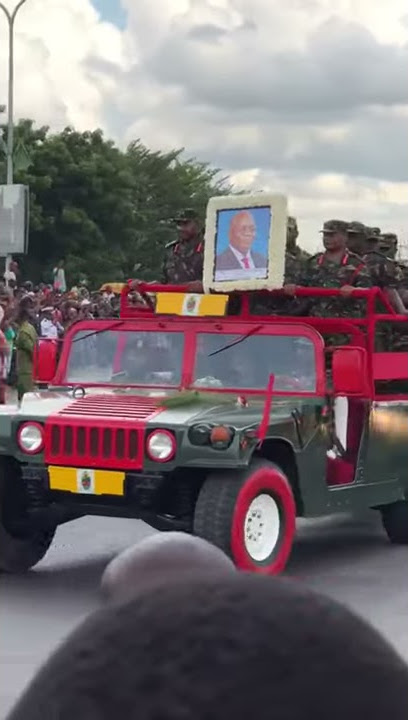 John Magufuli Procession