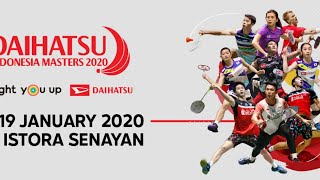 LIVE STREAMING DAIHATSU INDONESIA MASTERS 2020