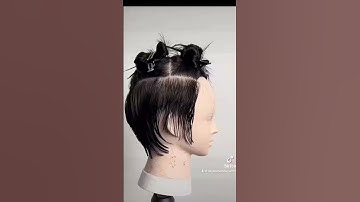 Hướng dẫn cắt tóc tém hàn.