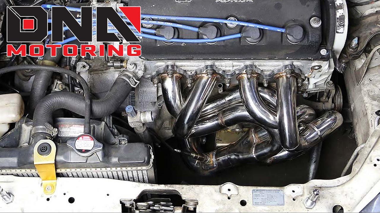 how to install 88 00 civic crx del sol drag racing header youtube 1989 Honda Civic CX how to install 88 00 civic crx del sol drag racing header