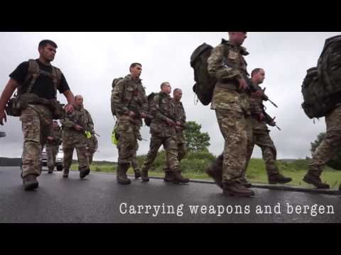 British Army Reserve Recruit Phase one (Alpha) Training ATU (West) Wales I Coy
