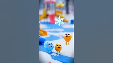 The cute emoji snowflake surprise adventure!