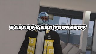 NBA YOUNGBOY x DABABY - hit (official gta music video)