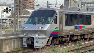 783系 みどり39号 早岐駅発車