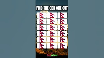 CAN YOU FIND THE ODD ONE OUT?? PT.5 #flag #quiz #challenge #shorts