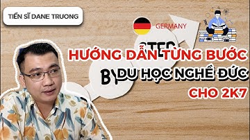 Hướng Dẫn Từng Bước Khi Du Học Nghề Đức Cho 2k7 || Tiến Sĩ Dane Truong