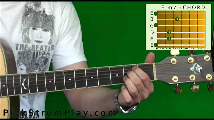 How to Play an E Minor 7 Chord on Guitar (Em7)
