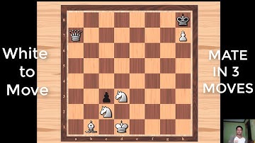 Chess Puzzle Note 11 - white to move and mate in 3 moves