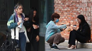When Seeing a Girl Feel Dizzy on the Street | Social Experiment