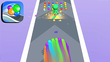 Paint Run ​- All Levels Gameplay Android,ios (Part 4)