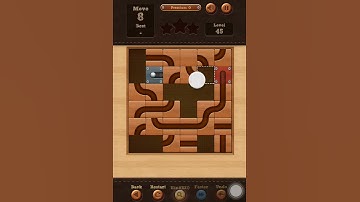 Roll the Ball slide puzzle Premium O Pack Level 45 Solution