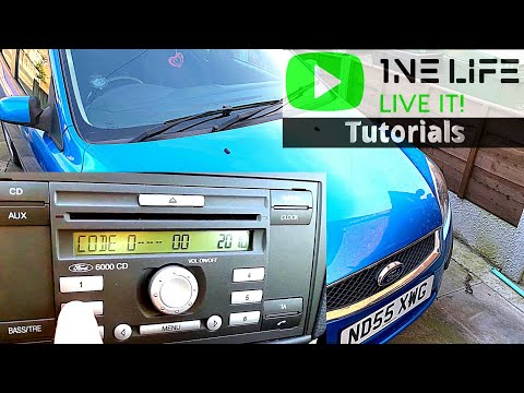 Ford Focus How to Enter Radio Code. Reset Radio Code