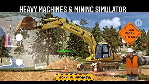 Heavy Machines Simulator Game || Map #5 || Burst Pipe : Ep. 2 || Excavation by Poclain ||