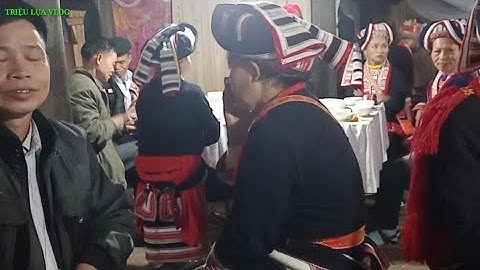 iu miền páo dung dâm sìn cha hìn: hát dao đỏ trong đám cưới . triệu Lụa Vlog
