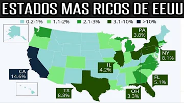 ¿Cuál es el lugar más rico de Estados Unidos?