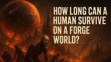 Life on a Forge World: How Long Can a Human Survive There | Warhammer 40k Full Lore