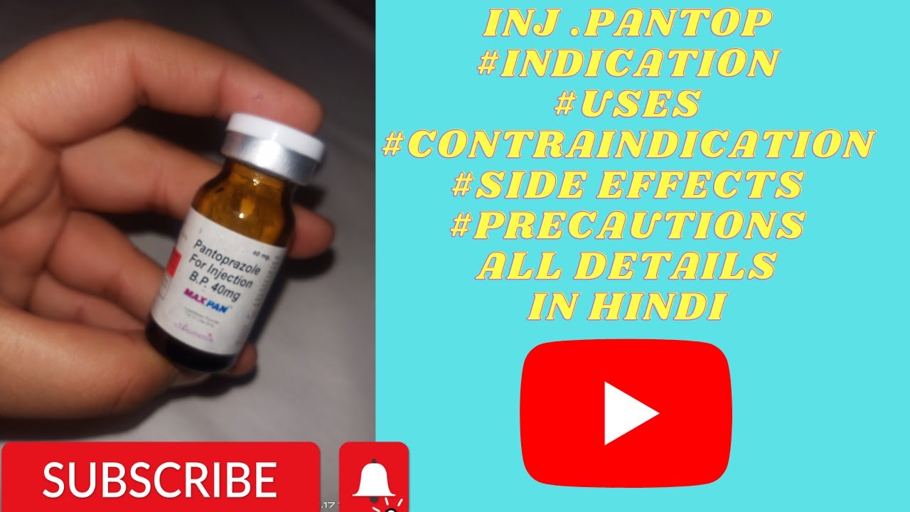 Pantoprazole injection, Pantoprazole 40 mg injection, Pantoprazole