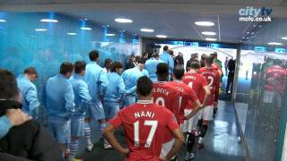TUNNEL CAM: FAC3 City v United - Behind the scenes at the Etihad Stadium HD