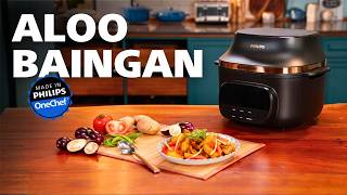Aloo Baingan | आलू बैंगन रेसिपी | Flavorful Everyday Veggie Stir-Fry | Philips OneChef Recipes screenshot 5