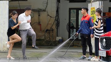 CHỦ TỊCH VỀ QUÊ RỬA XE BỊ GIÁM ĐỐC XEM THƯỜNG VÀ CÁI KẾT | CƠM ÁO GẠO TIỀN TẬP 1015