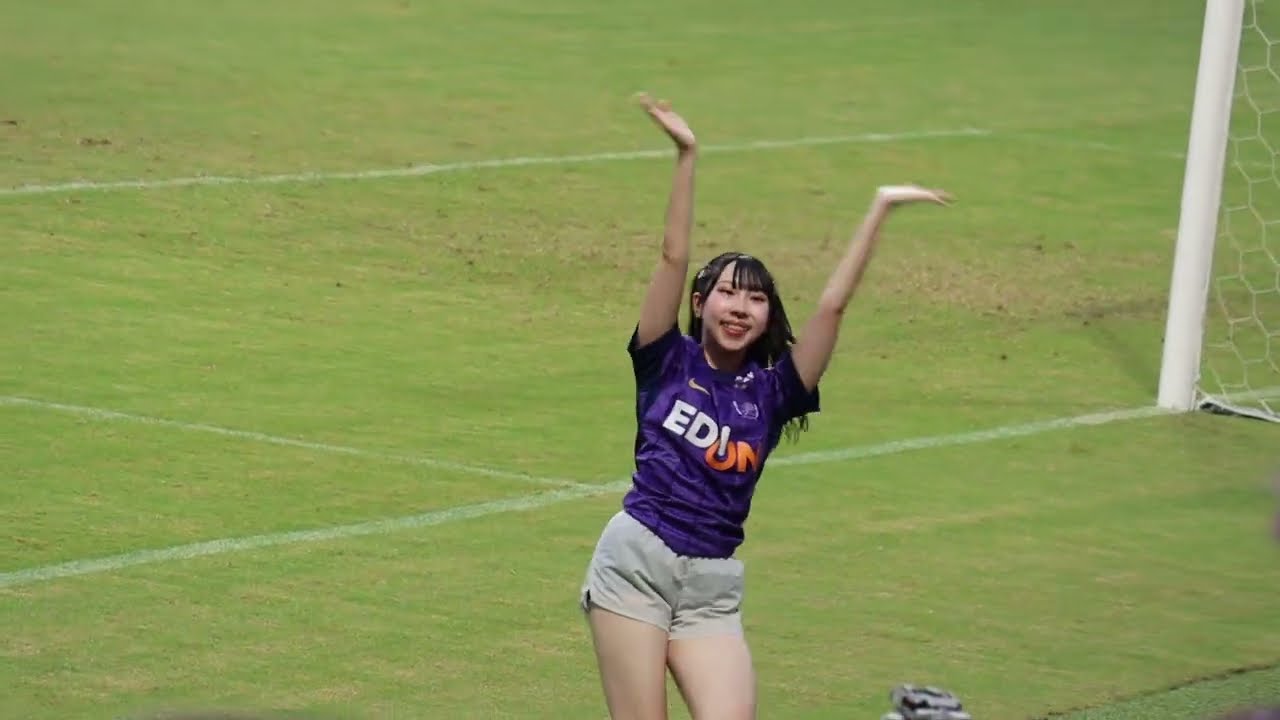 サンフレッチェ広島レジーナダンサーズ &フレッチェ&サンチェ 2025/8/17 エディオンピースウイング広島