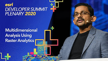 Multidimensional Analysis Using Raster Analytics