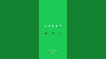 Green LEVEL 47 - Puzzle Game by Bart Bonte