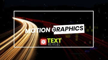 How to create Motion Graphics Text // Motion Graphics Text Reveal || In Kinemaster