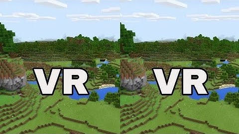 VR SBS 3D Video in Minecraft (Google Cardboard, Oculus Rift, VR Box 3D)