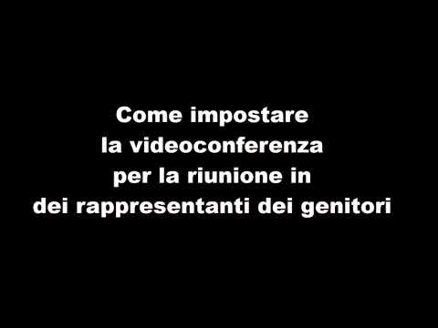 Video: Come Tenere Una Riunione Con I Genitori