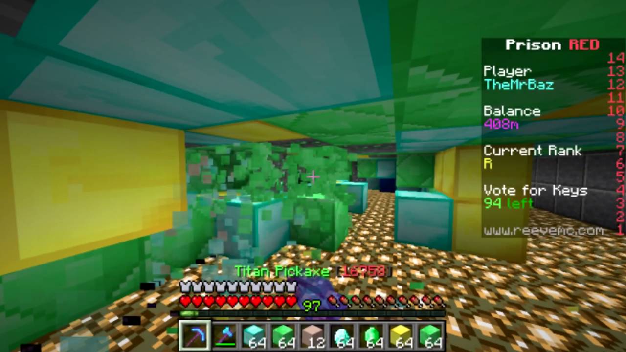 The Reeve | Prison Server Red | Mining Timelapse