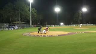 Line drive double down the RF line vs West Ashley High School