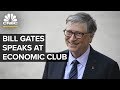 Bill Gates speaks at the Economic Club of Washington, DC – 06/24/2019