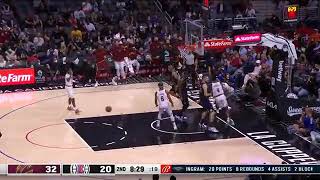 Collin Sexton posterize Nicolas Batum on the break! NBA regular season game (10.27.2021)