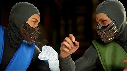 Mortal Kombat 1 - Sub-Zero and Reptile 95 Skin Gameplay w/ Reptile Movie Theme!