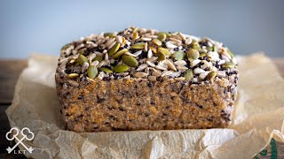 4 INGREDIENTS Buckwheat Bread | Gluten-Free, Vegan, No-Knead, Egg-Free, Dairy-Free, Yeast-Free!