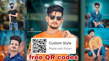 best Polarr free QR codes🔥||top polar QR codes||polarr filters code pack| how to use polarr QR codes