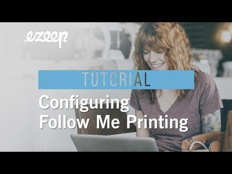 Configuring Pull Printing with ezeep