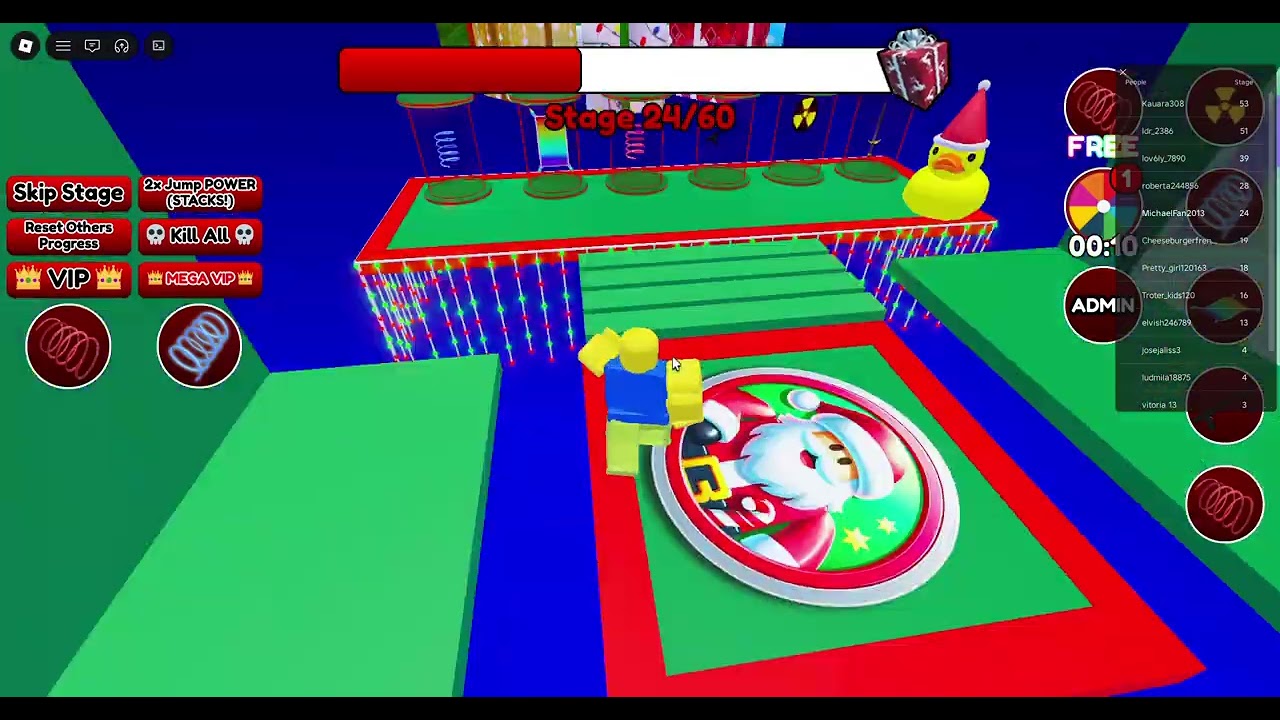 Day 20/25: Christmas Obby | Roblox | 12.20.2024