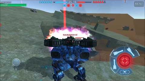 War Robots Test server - New Desert map game play, New fujin skin