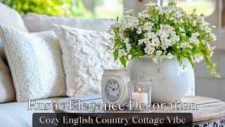 Rustic Elegance Decorating Tips for a Cozy English Country Cottage Vibe