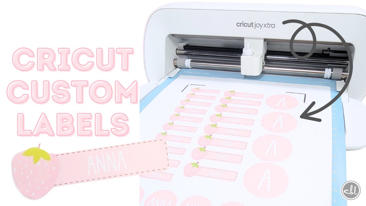 How to use Printable Vinyl with Cricut | Printable Vinyl Custom Labels 