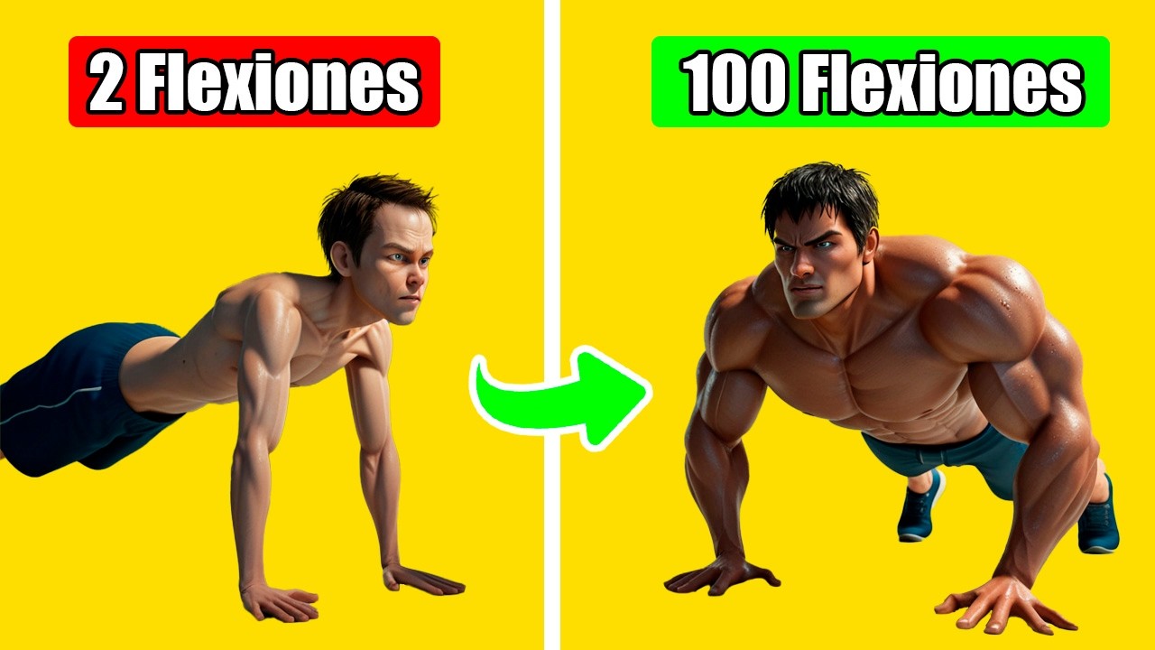 7 Consejos Para Hacer 100 FLEXIONES de Brazo | Aumenta Tus Flexiones
