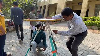 Plane Table Surveying by Radiation Method #Radiationmethod #PlaneTableSurveying