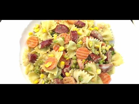 Creamy Sausage Pasta Recipe (Easy dinner recipe) - Creamy pasta