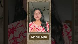 Moon +ketu conjunction #astrology #jupiter #zodiac #birthchart #predictions