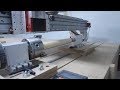 Installation of a rotary axis on a CNC router