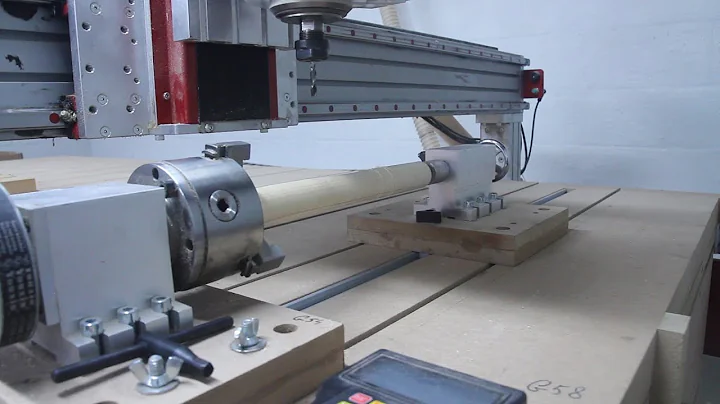 Installation of a rotary axis on a CNC router