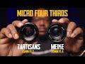 7artisans 35mm f1.2 vs Meike 35mm 1.4 Micro Four Thirds