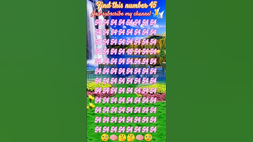 Find the odd number 45 and subscribe my channel 🙏🥺🙏#trending #quiz #viralvideo @quiz_tester_01